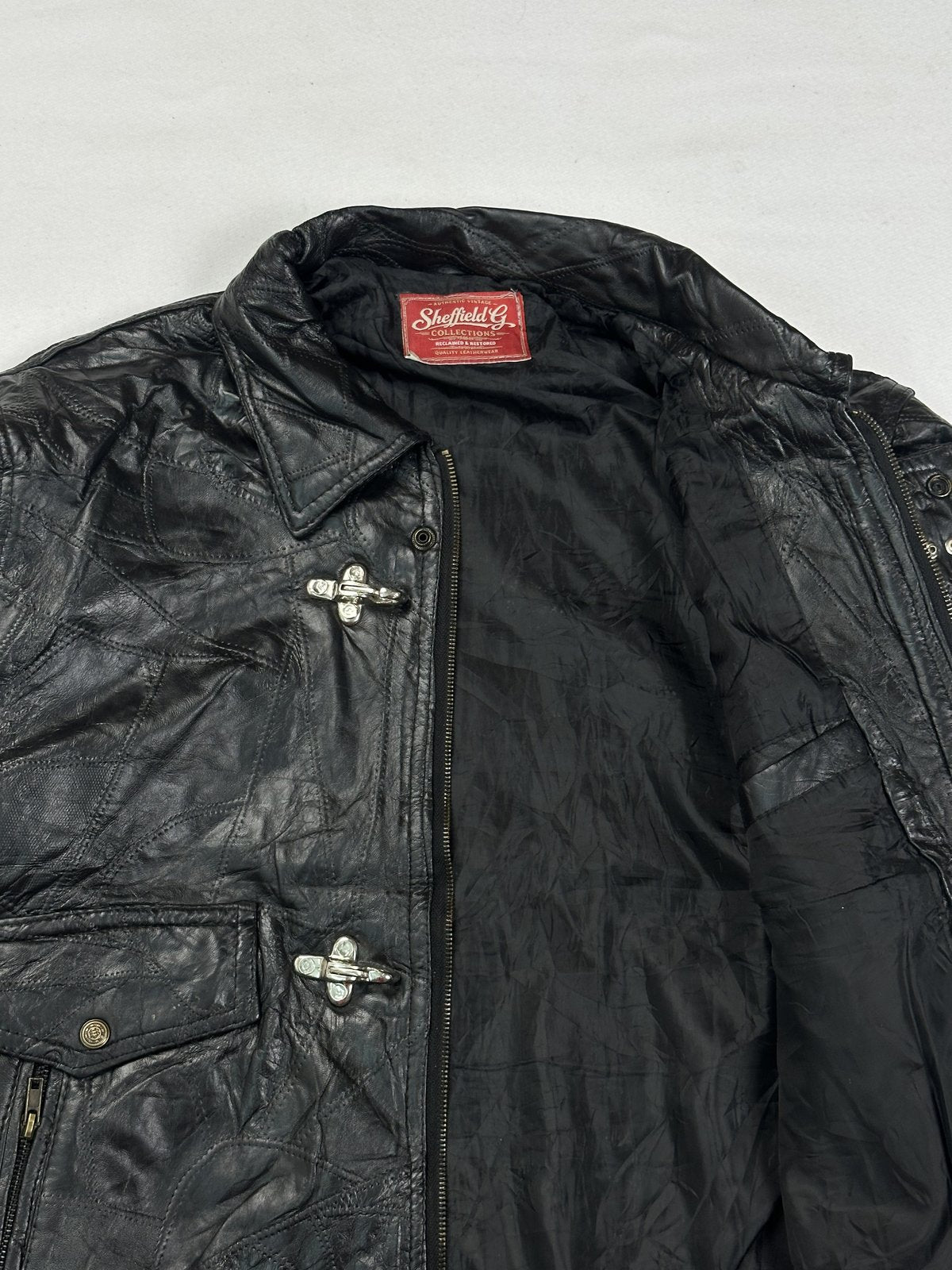 The long size XXL jacket, 29 inches through the body