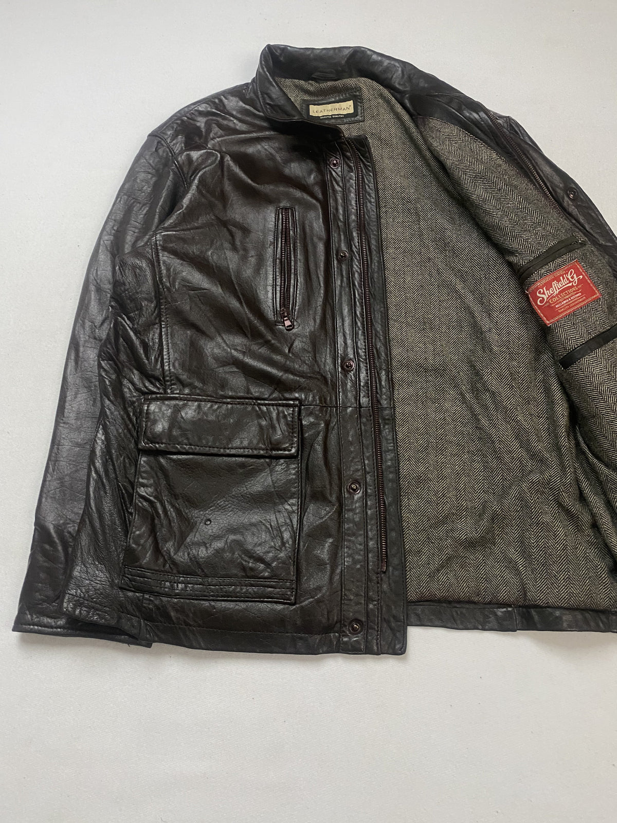 The long size XL field jacket, 29 inches through the body