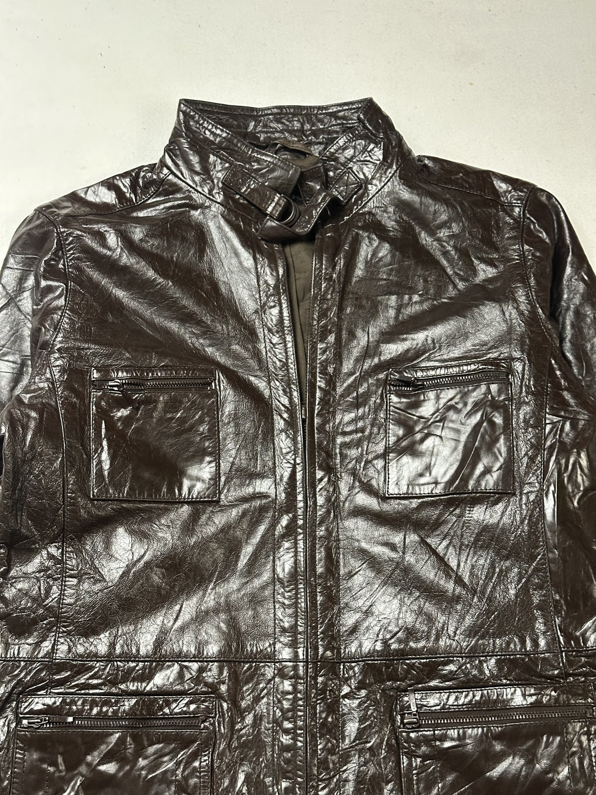 The size M field jacket, 26 inches long through the body