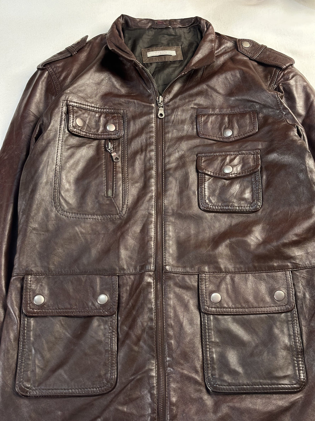 The size M field jacket, 28 inches long through the body